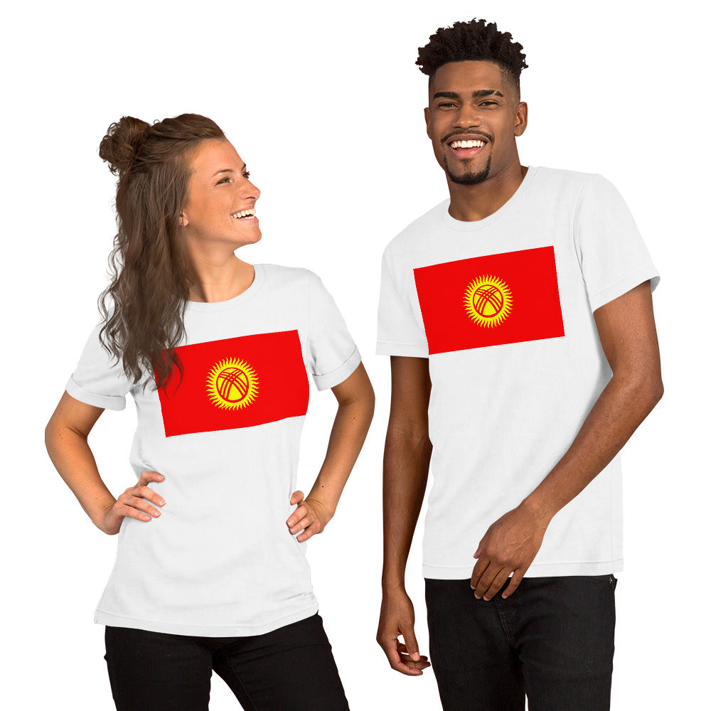 Kyrgyzstan flag Unisex t-shirt