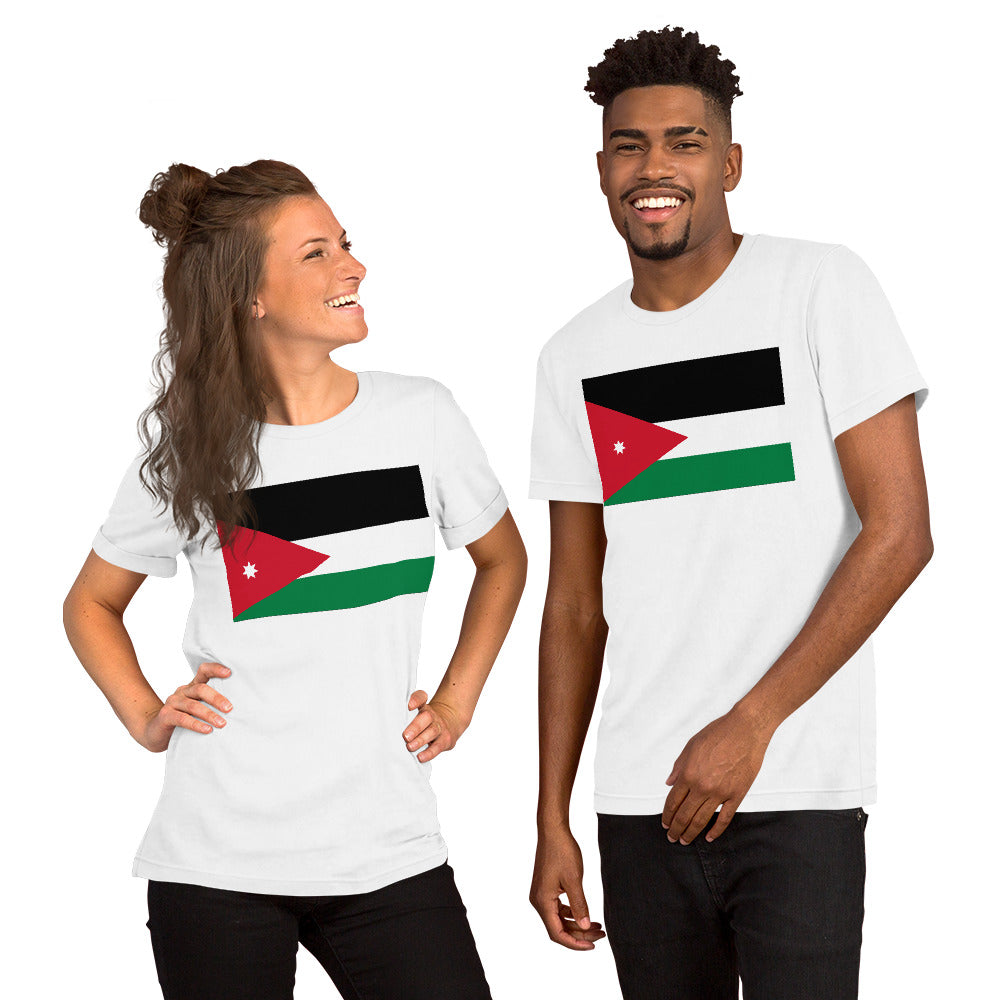 Jordan flag Unisex t-shirt