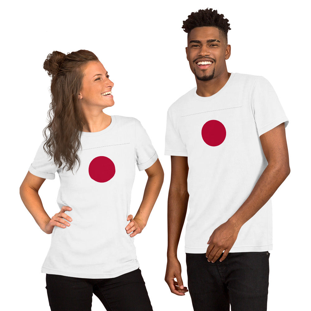 Japan Flag Unisex t-shirt