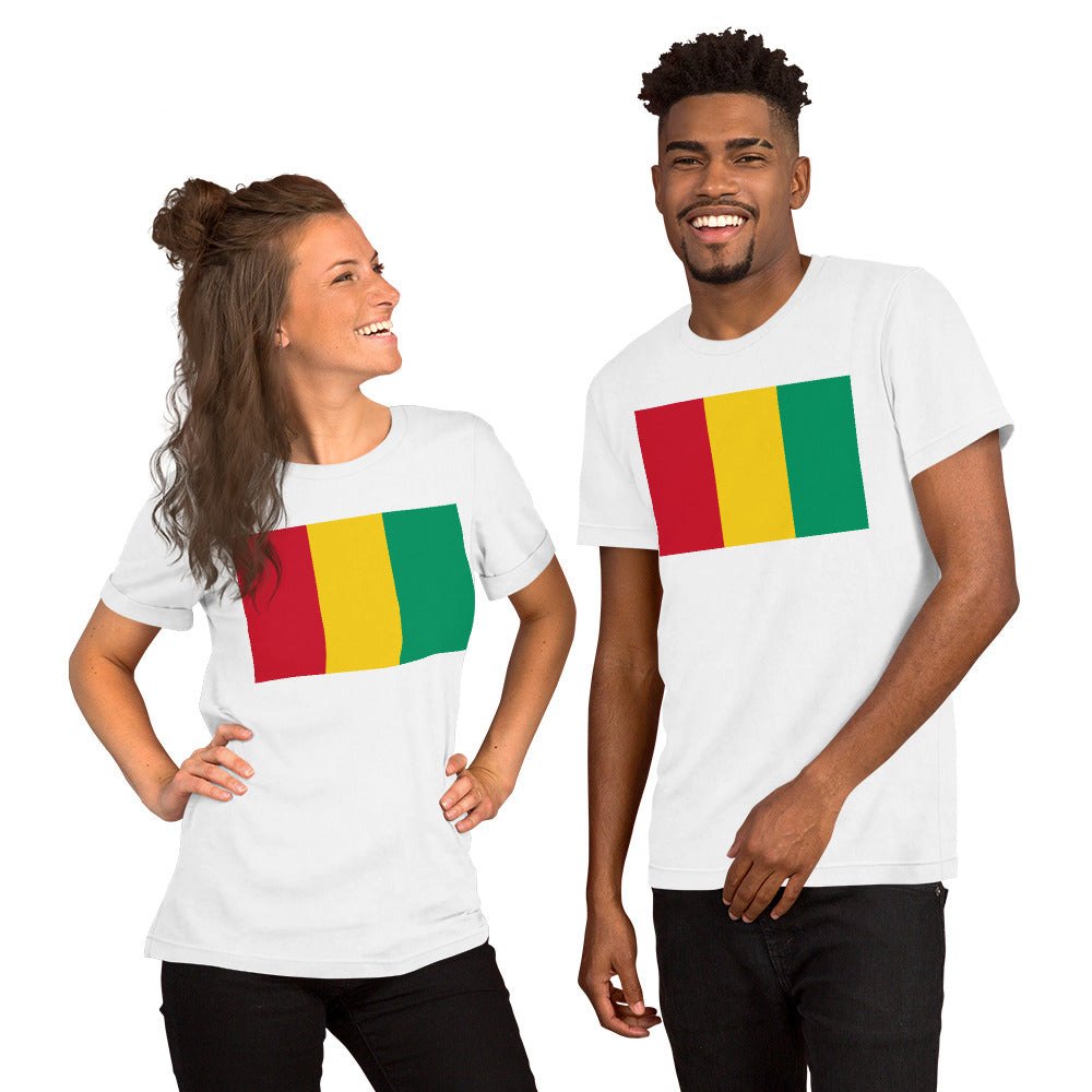 Guinea flag Unisex t-shirt