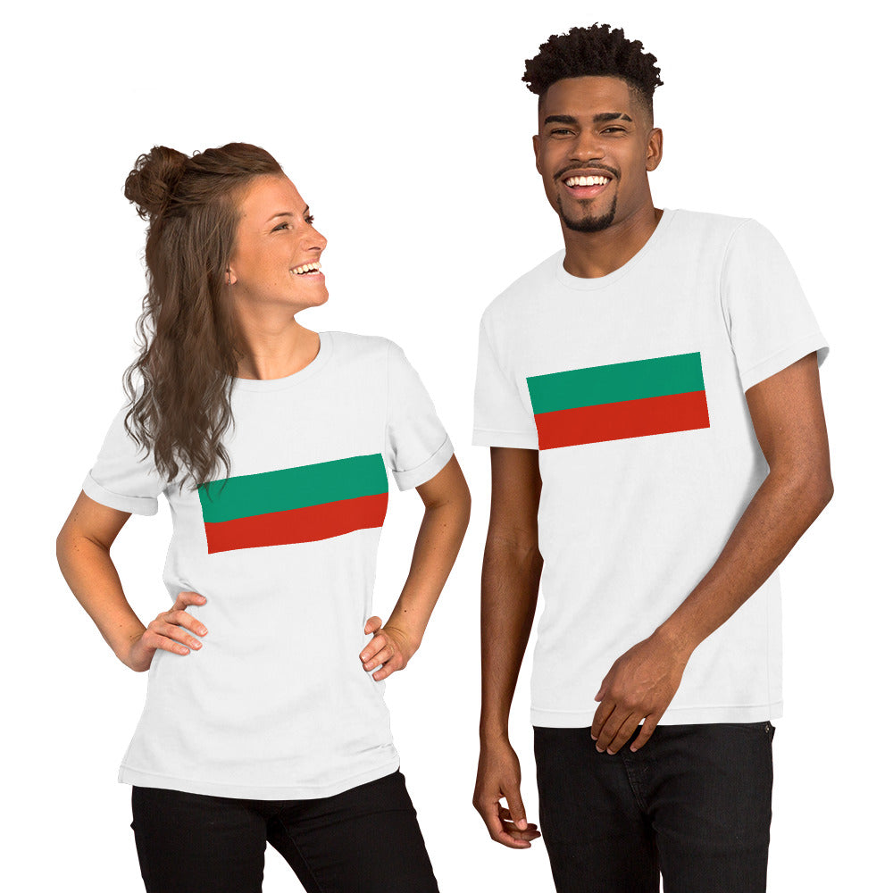 Bulgaria flag Unisex t-shirt