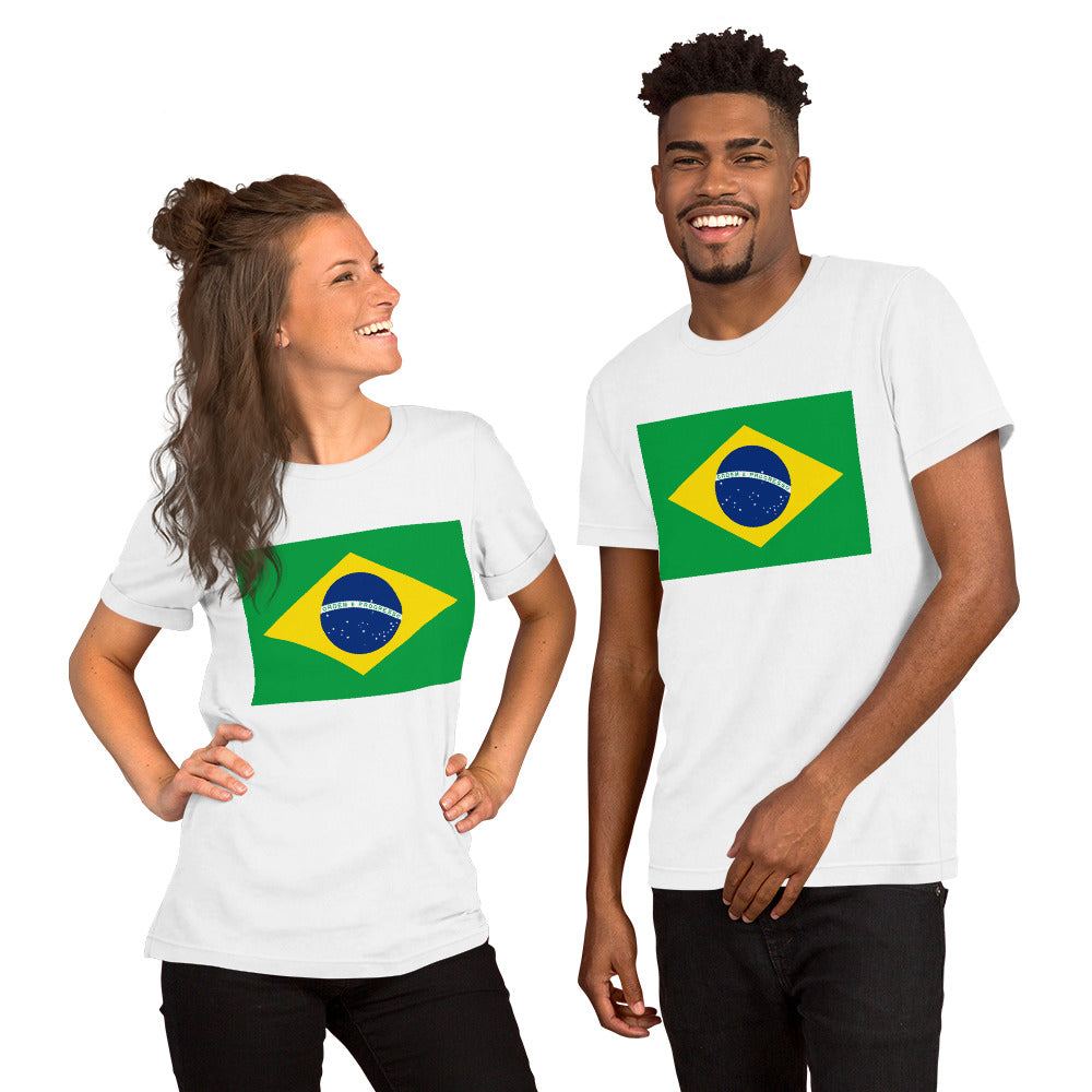 Brazil flag Unisex t-shirt