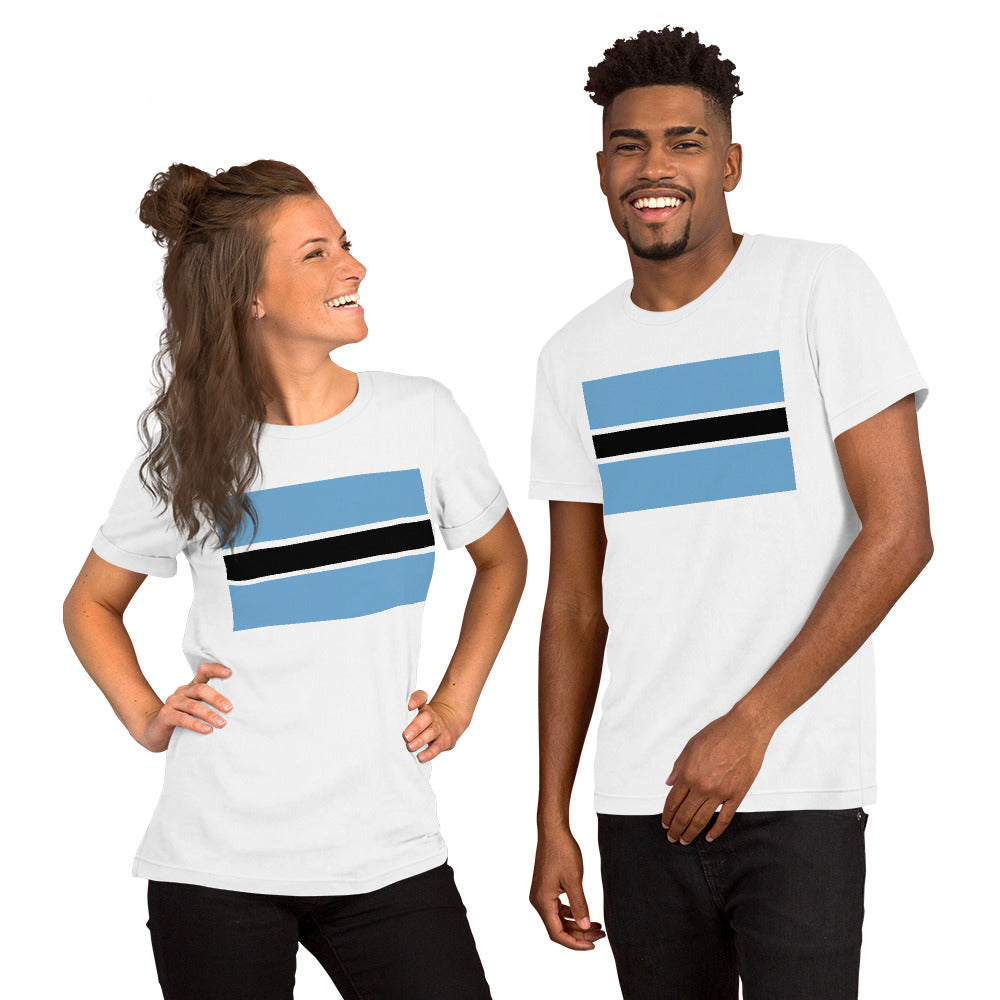 Botswana flag Unisex t-shirt