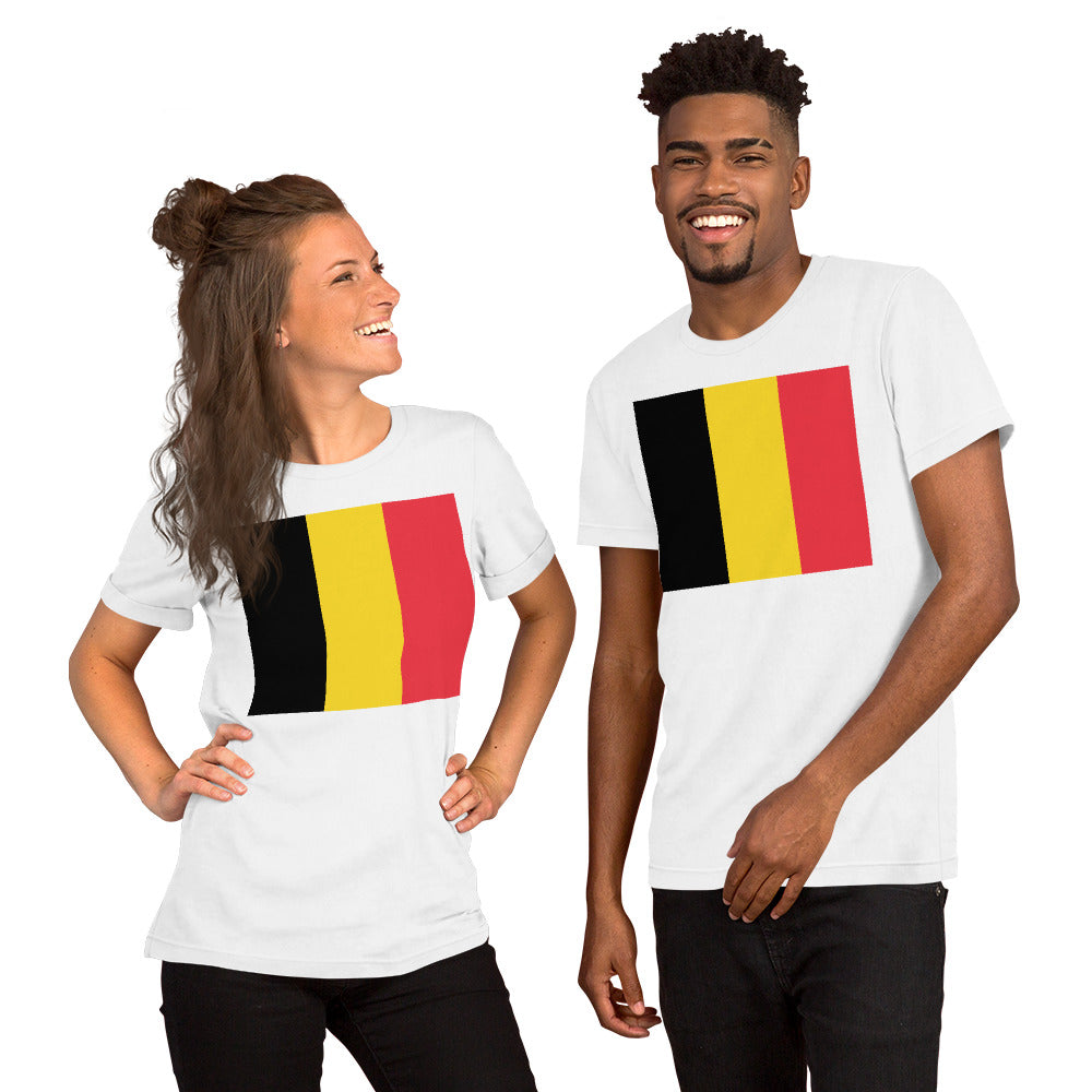 Belgium flag Unisex t-shirt