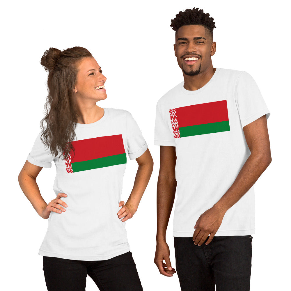 Belarus flag Unisex t-shirt