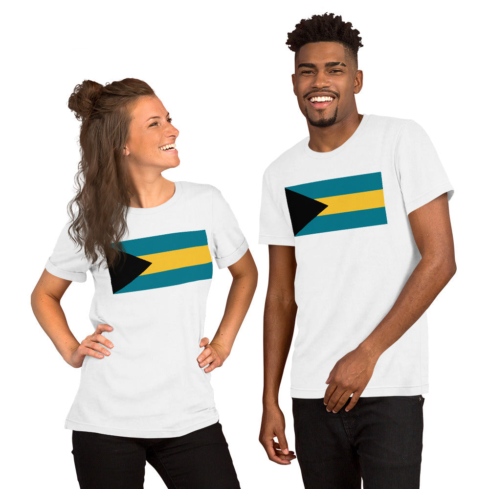 Bahamas flag Unisex t-shirt