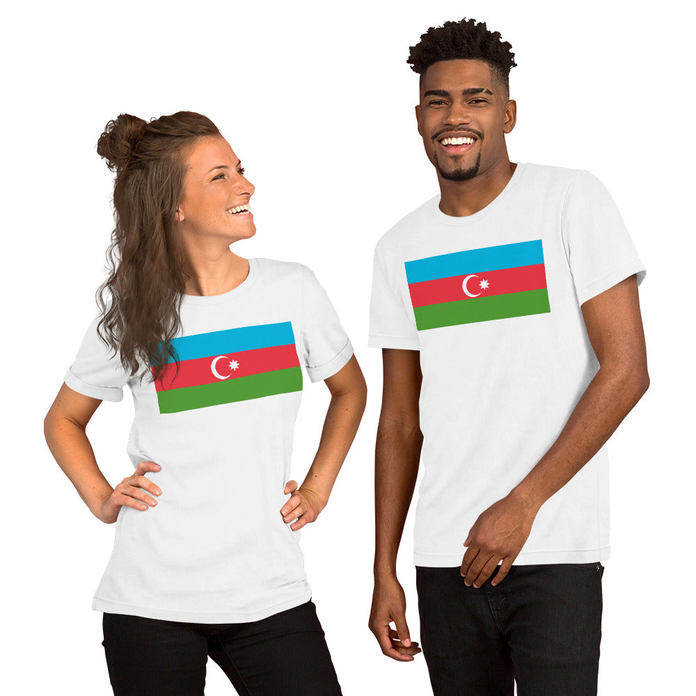 Azerbaijan flag Unisex t-shirt