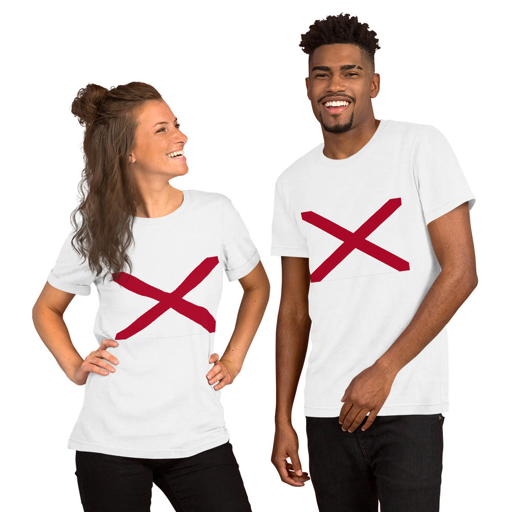 Alabama flag unisex t-shirt
