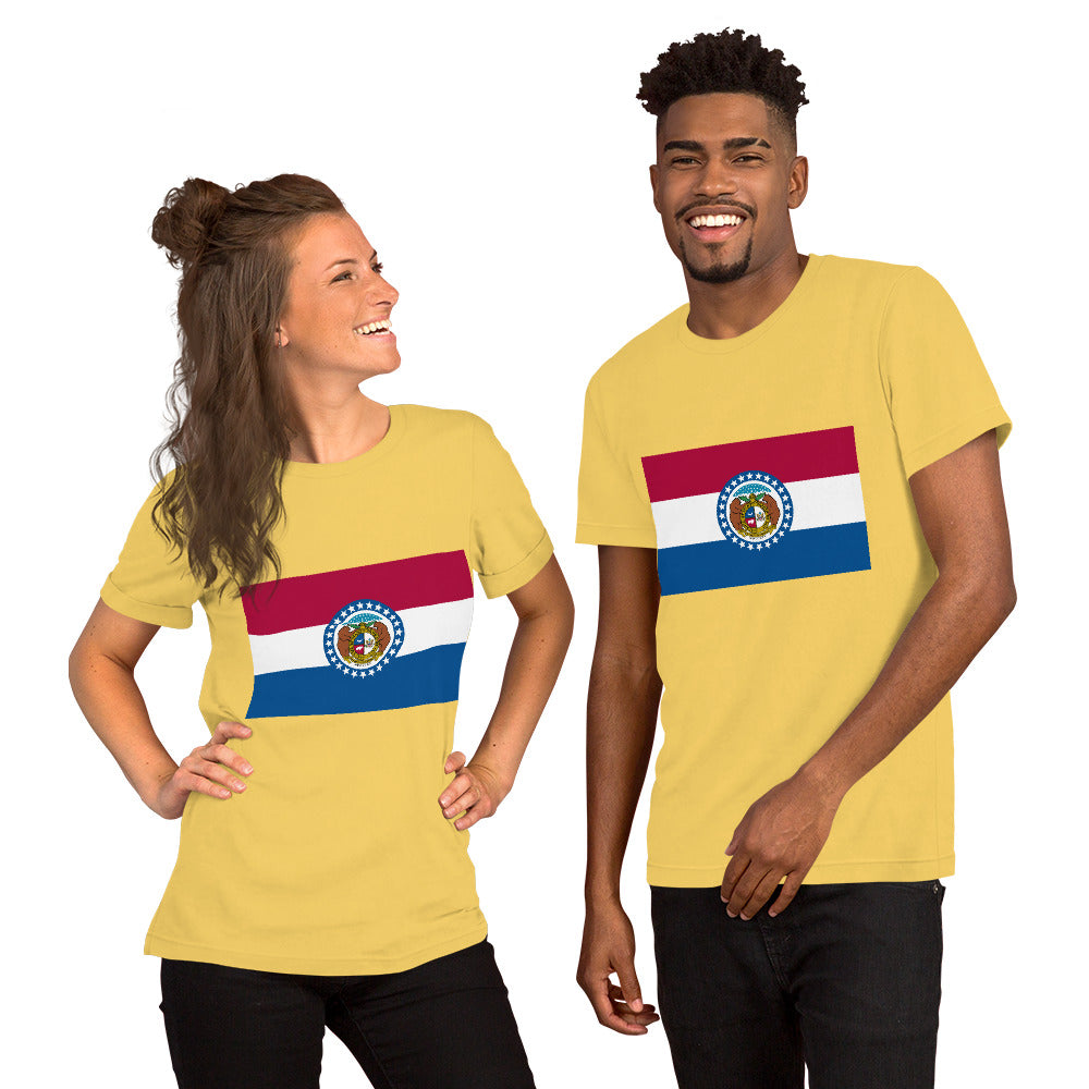 Missouri flag Unisex t-shirt