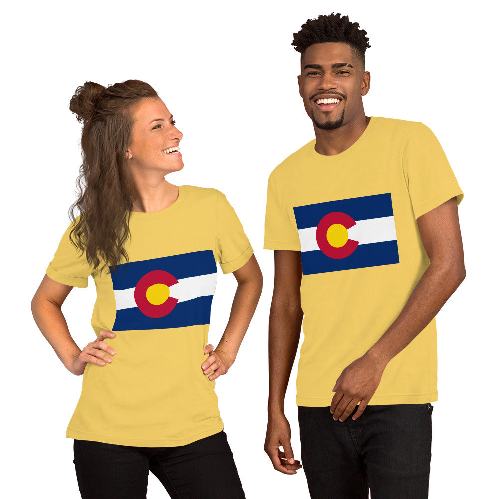 Colorado Flag Unisex t-shirt