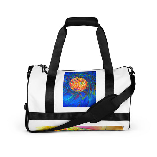 9 Thought Entropy All-over print gym bag