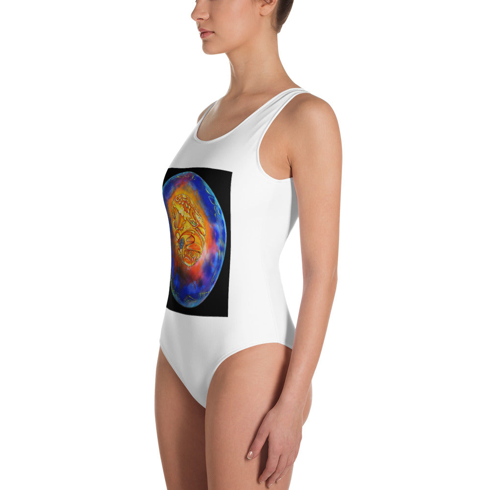 1 Thought Entropy One-Piece Swimsuit – elbertsgeneralstore