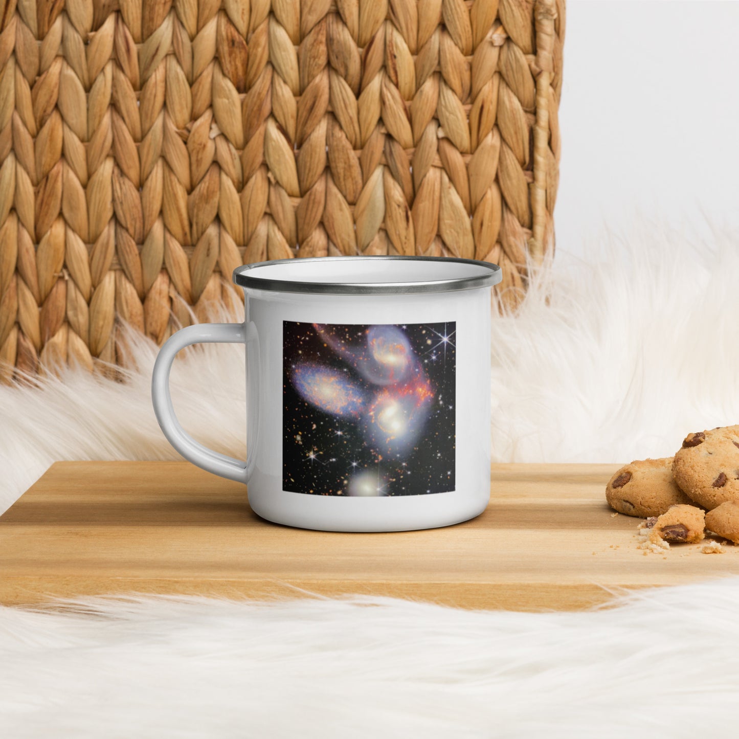 Webb Telescope 5 Enamel Mug