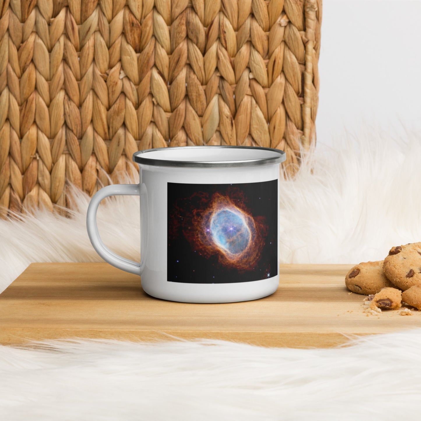 Webb Telescope 3 Enamel Mug