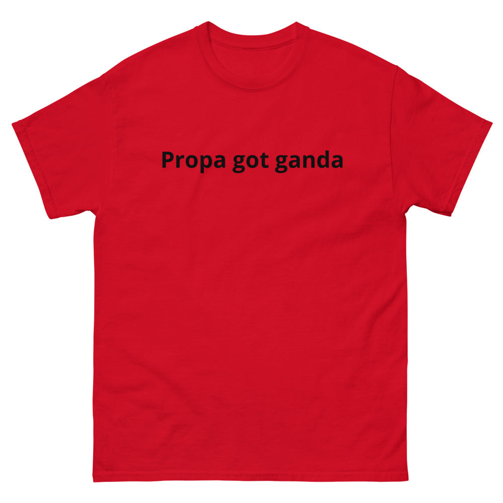 Propa got ganda Men's heavyweight tee