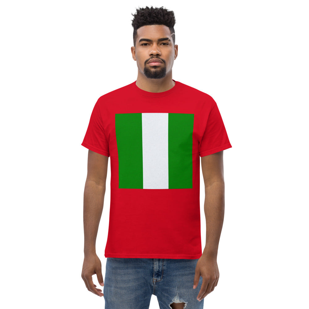 Nigeria Flag heavyweight tee