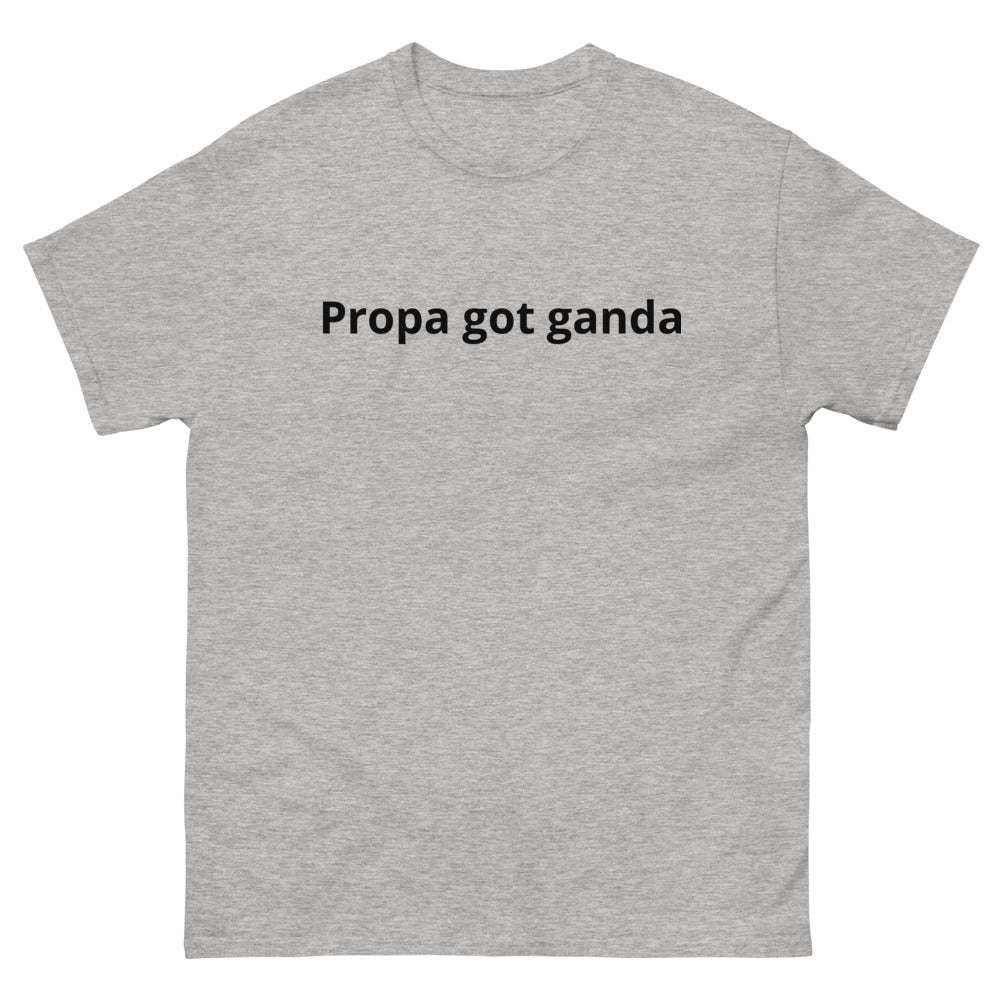 Propa got ganda Men's heavyweight tee