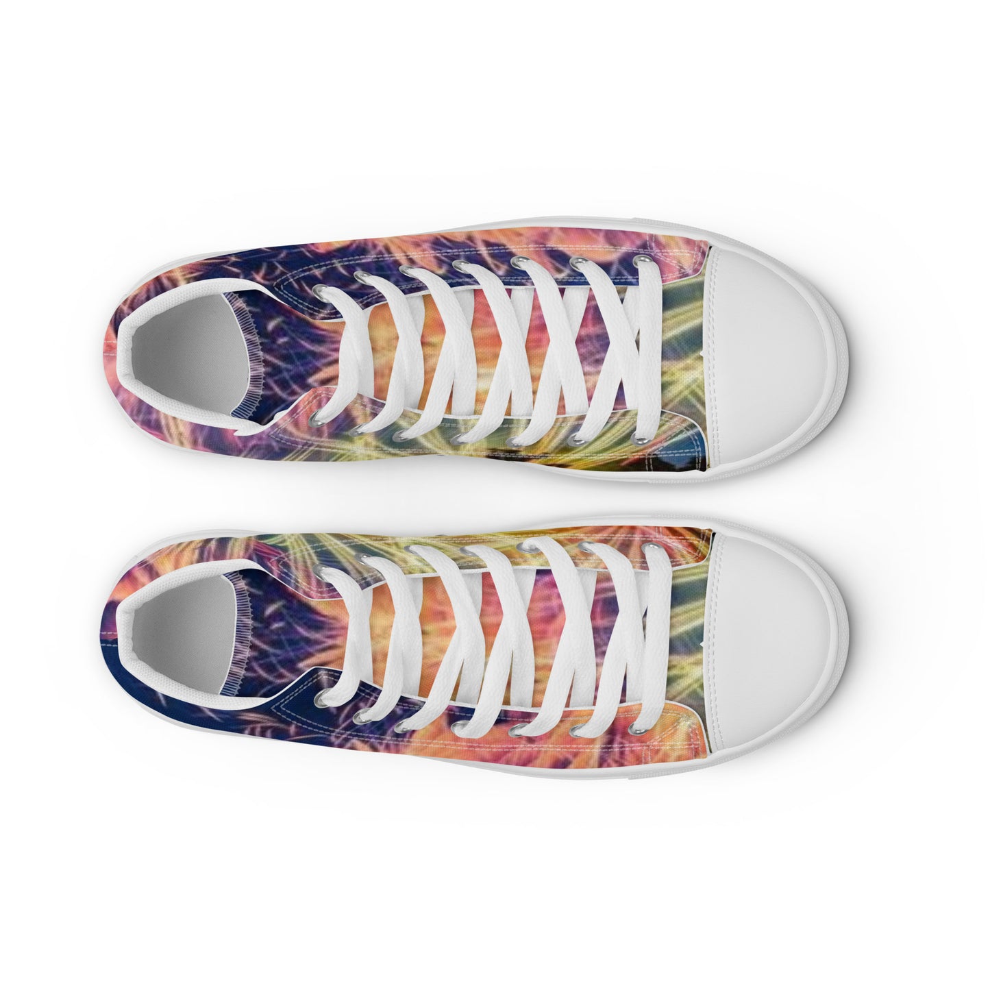 Fireworks Men’s high top canvas shoes