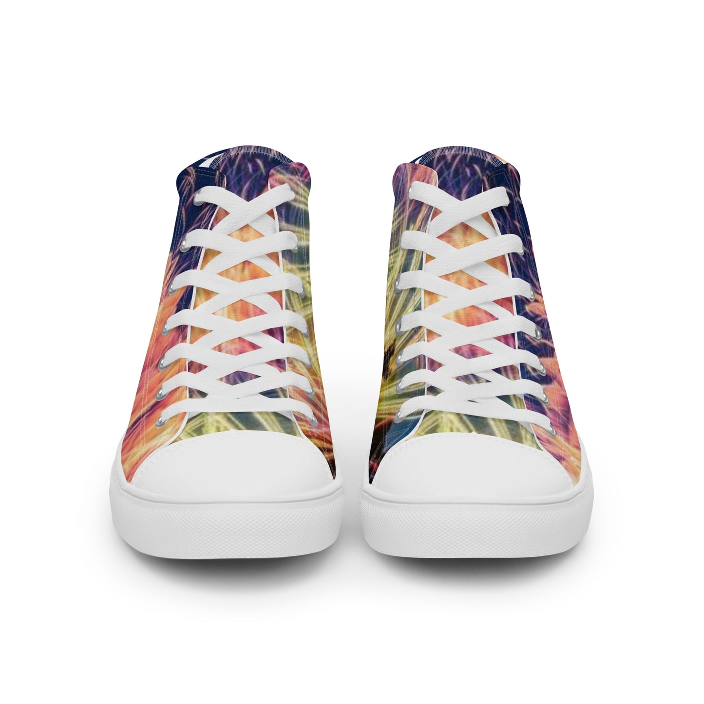 Fireworks Men’s high top canvas shoes