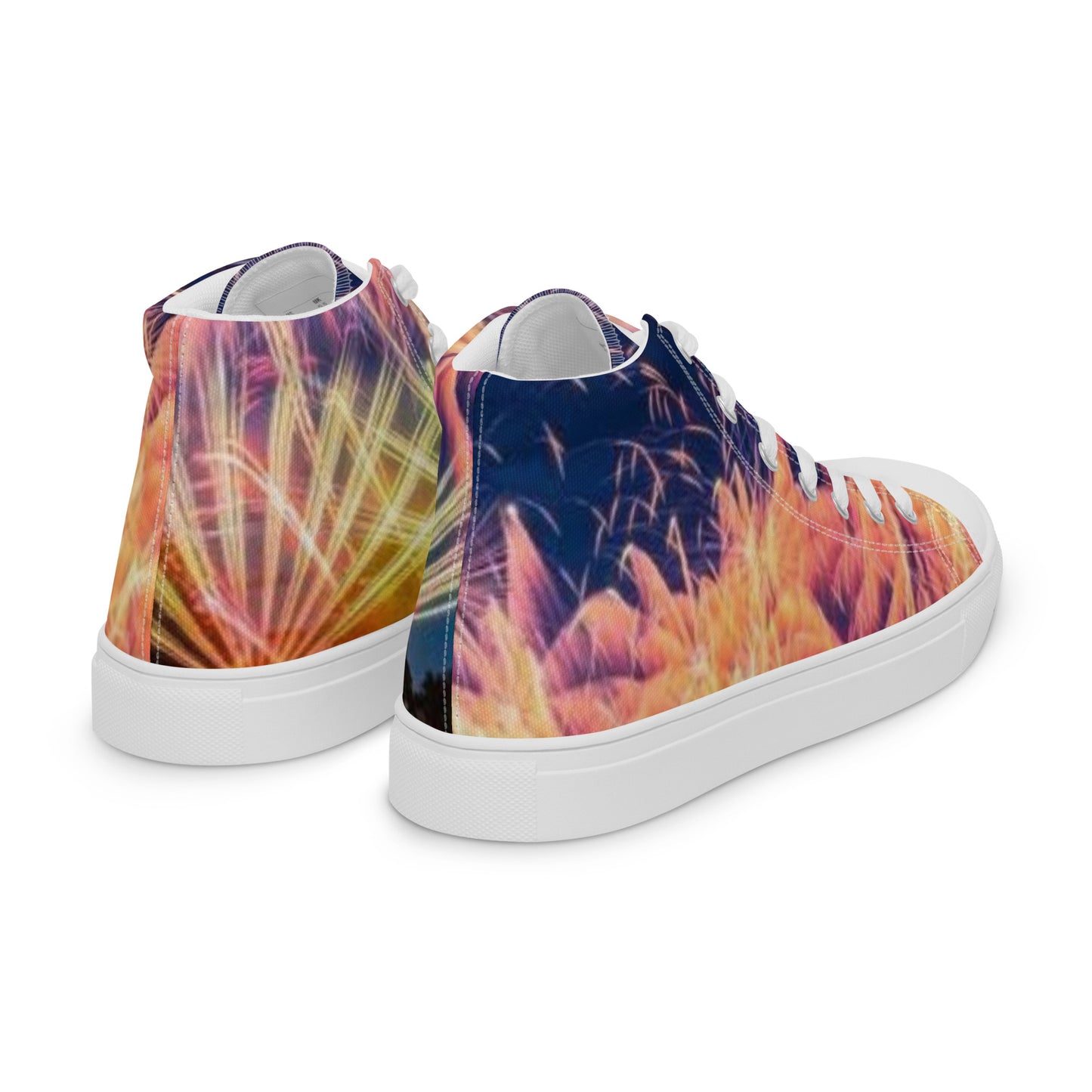 Fireworks Men’s high top canvas shoes