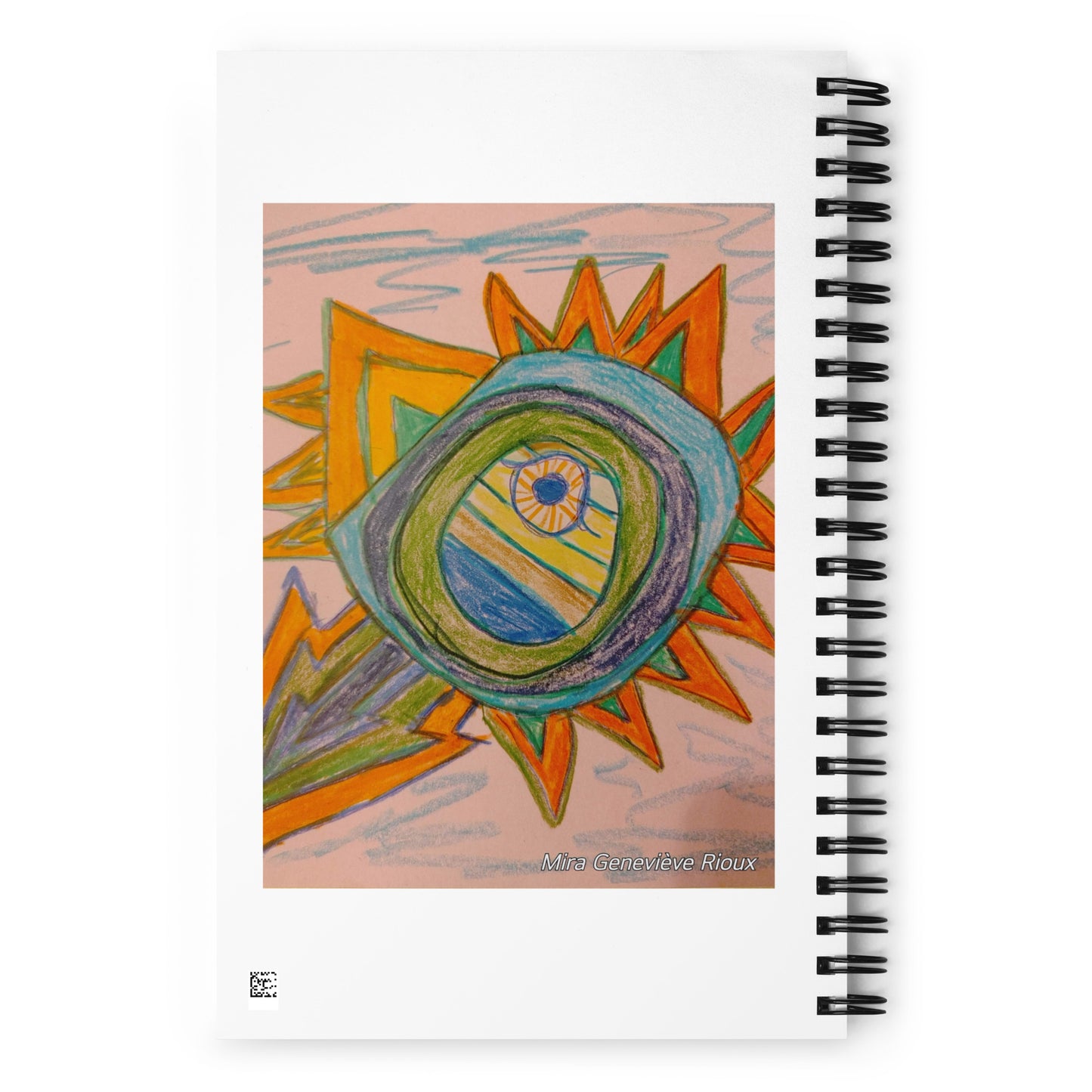 75 Genevieve Spiral notebook
