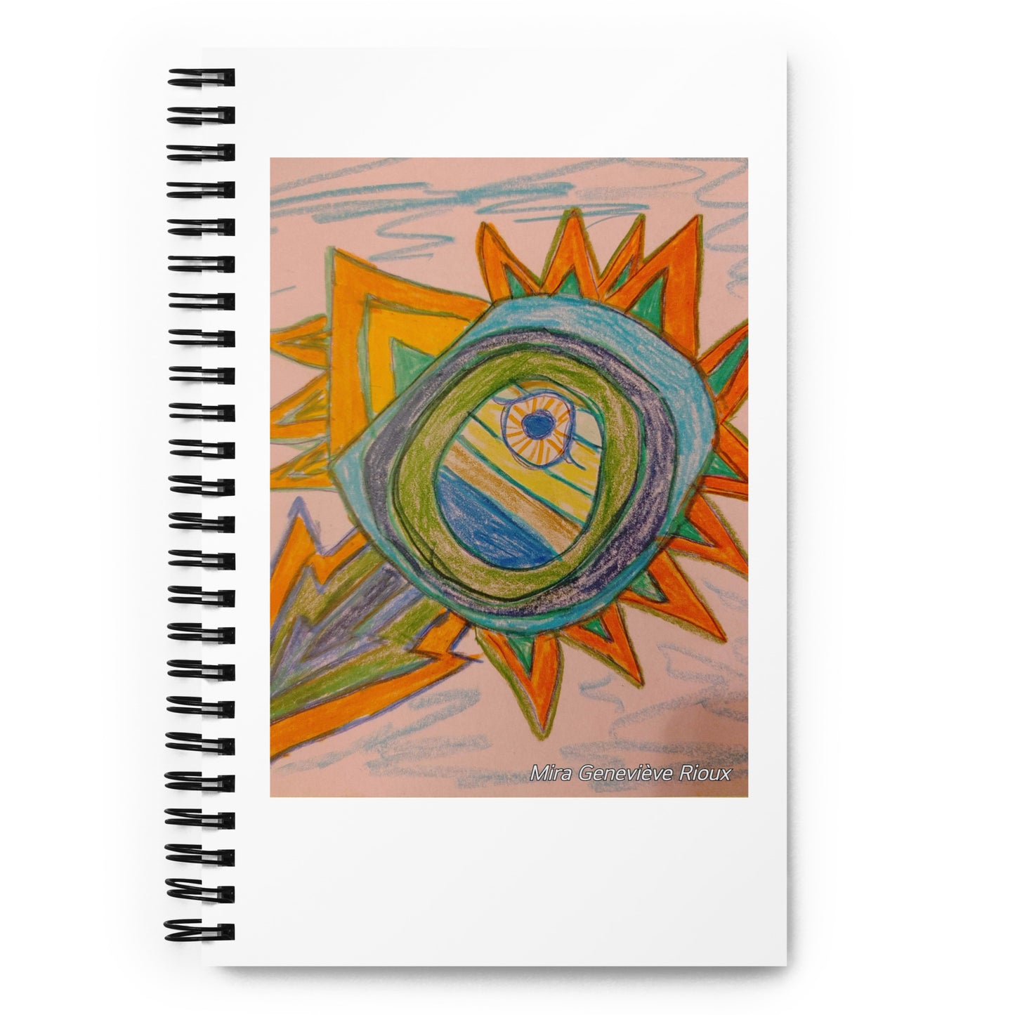 75 Genevieve Spiral notebook