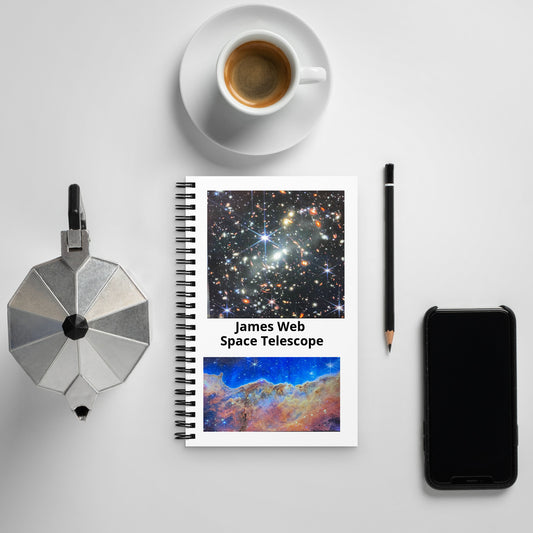 Webb Telescope Spiral notebook