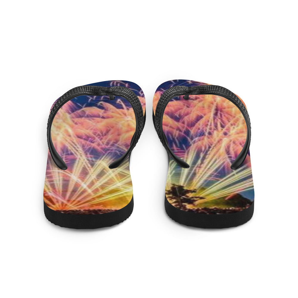 Fireworks Flip-Flops