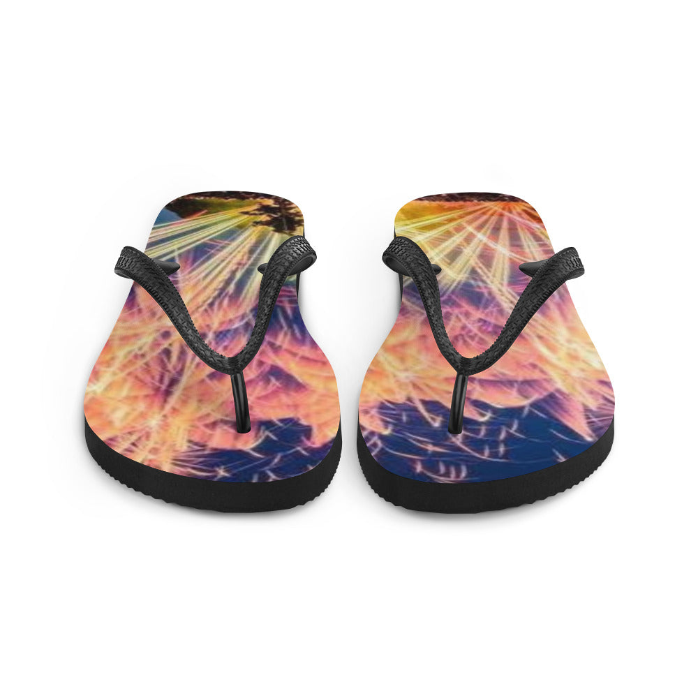 Fireworks Flip-Flops