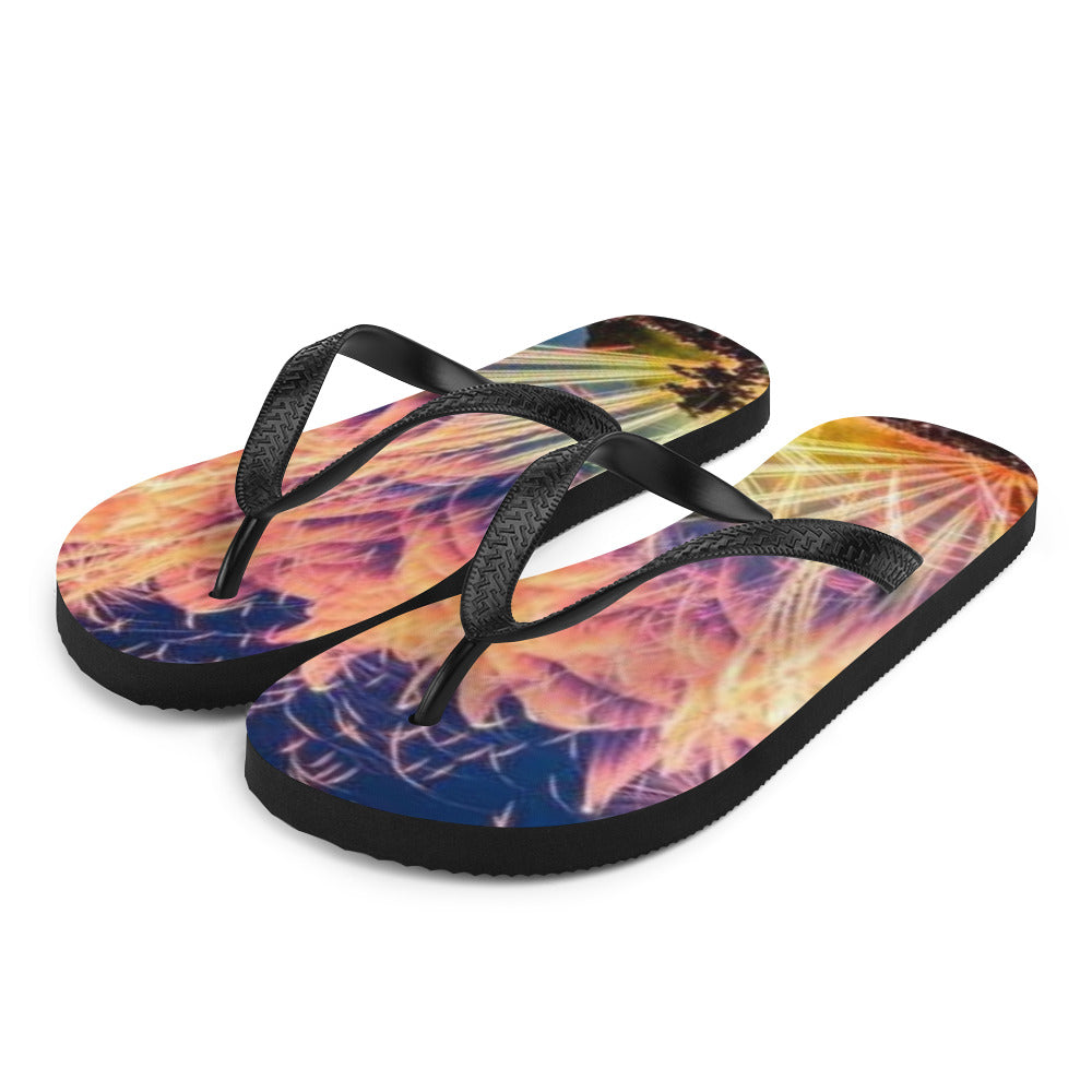 Fireworks Flip-Flops