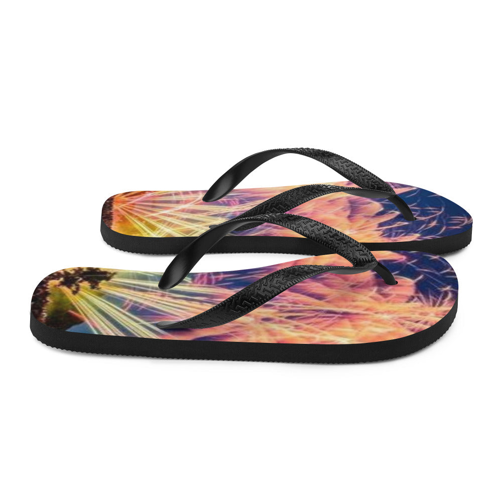 Fireworks Flip-Flops