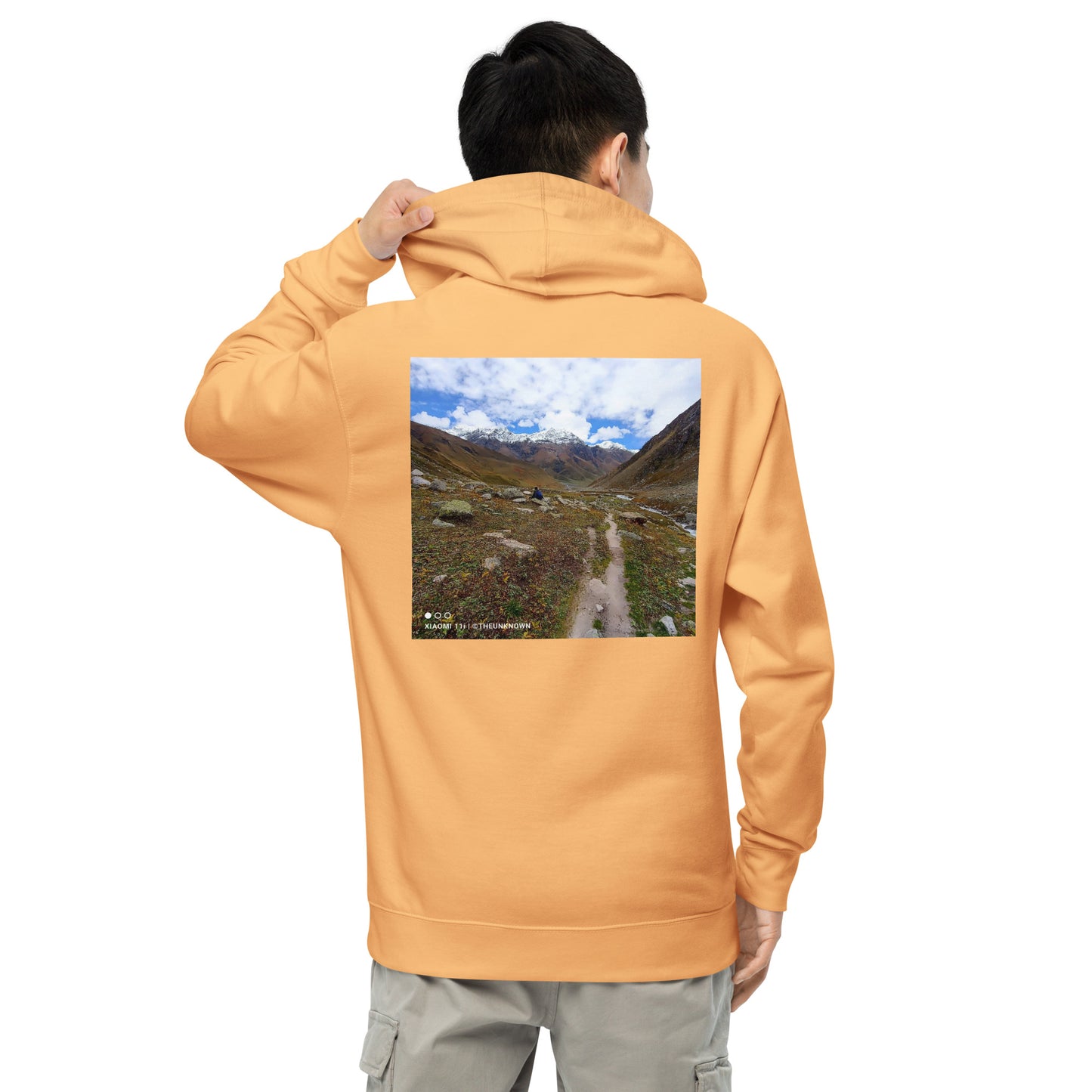 2 Himalayan Creek Unisex midweight hoodie
