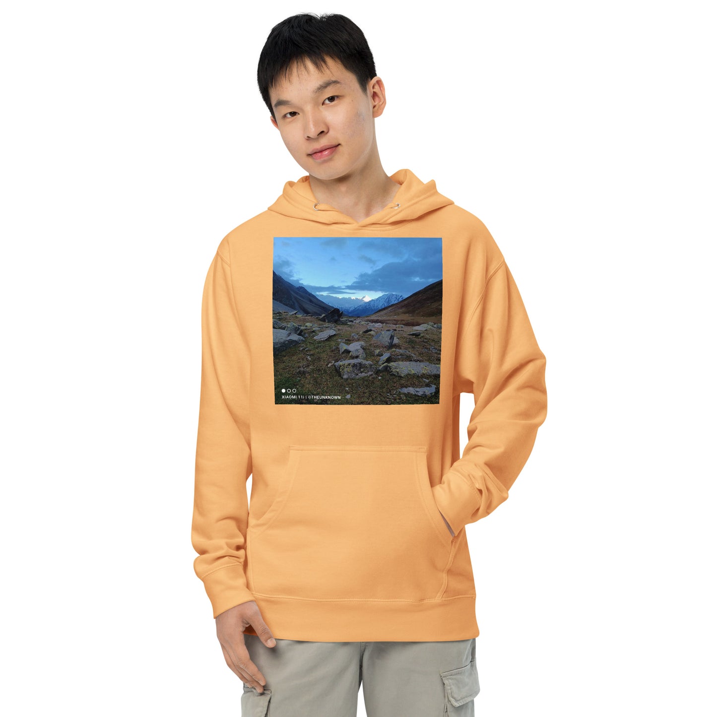 2 Himalayan Creek Unisex midweight hoodie