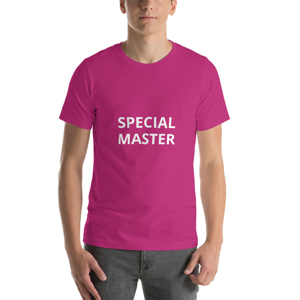Special Master Unisex t-shirt