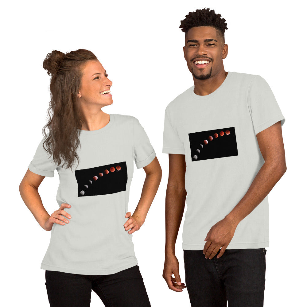 Photo lunar eclipse Unisex t-shirt