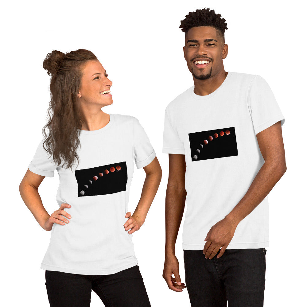 Photo lunar eclipse Unisex t-shirt