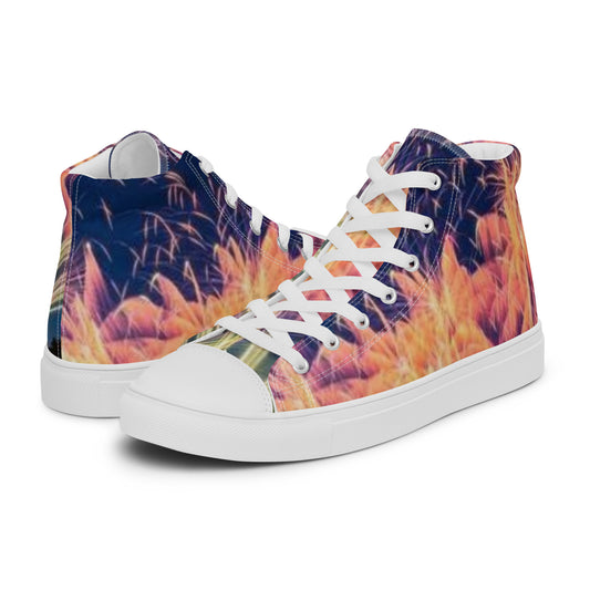 Fireworks Women’s high top canvas shoes